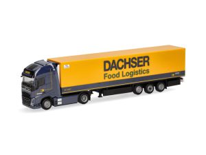 Volvo FH GL XL 2020 Electric chladírenský návěs Dachser Herpa 316798