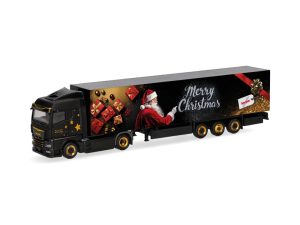 MAN eTGX GM skříňový návěs Herpa Weihnachtsmodell 2025 Herpa 319973
