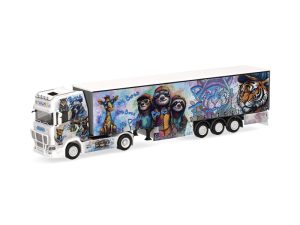 Scania CS 20 HD plachtový návěs Pluta Herpa 319980