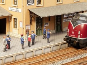 zvuková scénka na nástupišti Noch 12800