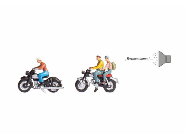 zvuková scénka motocyklisté Noch 12970 - Image 2