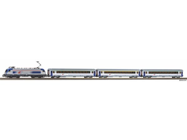 StartSet osobního vlaku s elektrickou lokomotivou EU44 PKP IC Piko 57116