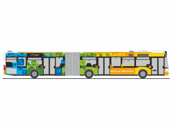 MB Citaro G11 MVG Mainz ist bunt Rietze 68836