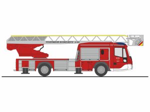 Magirus DLK 32 hasiči Schkeuditz Rietze 71124