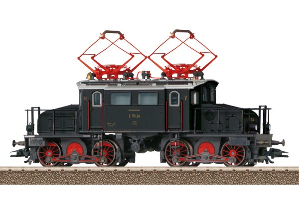 elektrická lokomotiva E 70 24 DB Messe 2024 DCC se zvukem Trix 25748