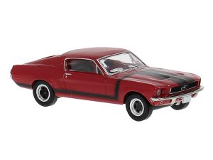 Ford Mustang Fastback červený, 1968 Brekina 19612