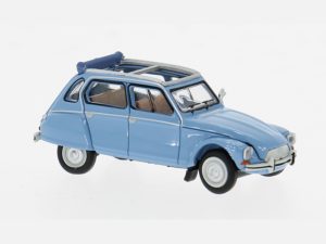 Citroen Dyane světle modrý 1976 Brekina 14262
