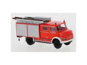 Mercedes LAF 1113 TLF 16 hasiči se skříní 1972 - doprodej Brekina 47174