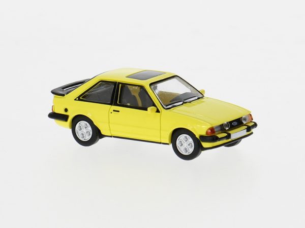 Ford Escort MK III XR3i žlutý, 1982 Brekina PCX870788