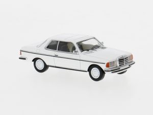 Mercedes C123 kupé bílý, 1977 Brekina PCX870796