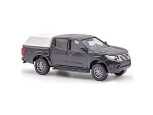 Nissan Navara černý s bílou korbou Busch 53733