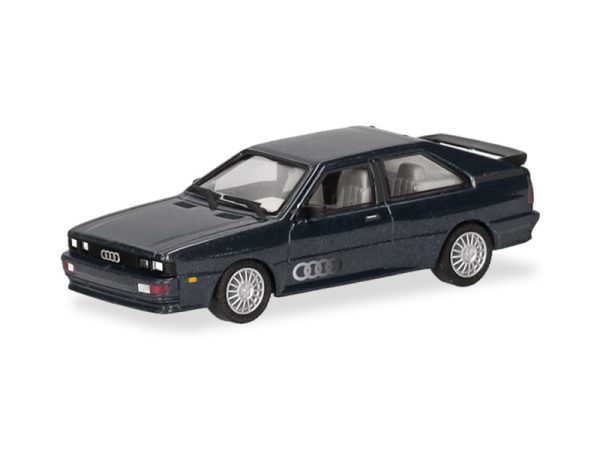 Audi Ur-Quattro tmavě modrá metalíza Herpa 033336-006