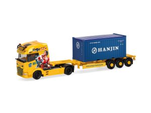 DAF XG+ s kontejnerem Open Top Hanjin Herpa 320672