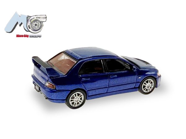Mitsubishi Lancer Evo 9 modré Herpa 87MC000039 - Image 2