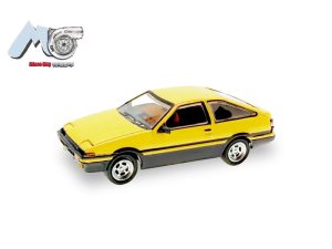 Toyota Corolla AE86 žlutá Herpa 87MC000040