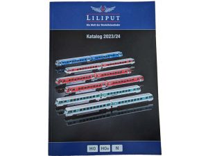 katalog Liliput 2023/2024 (H0 H0e N) německy Liliput L020230