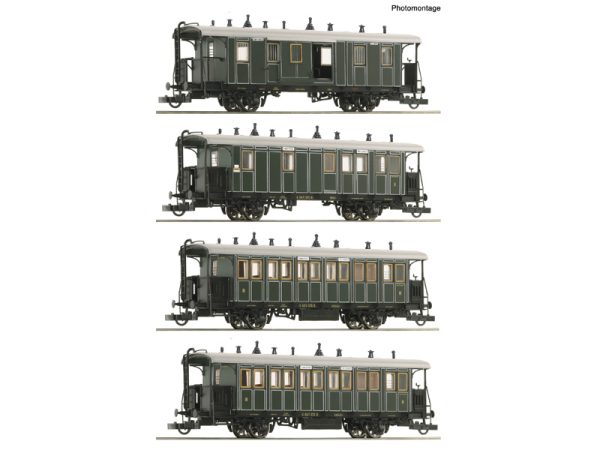 set osobních vozů K.Bay.Sts.B Roco 6200197