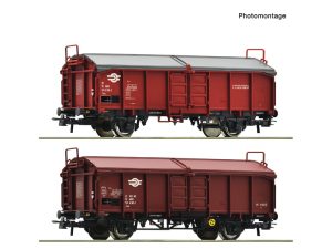 set vozů s posuvnou střechou MÁV Roco 6600116