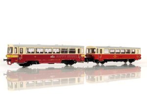 motorový vůz M 152.0 s přípojným vozem ČSD DCC se zvukem Roco 70375