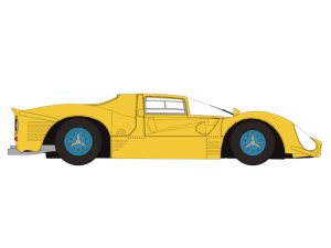 Ferrari 330 P3 Berlinetta žluté 1967 Brekina 22902