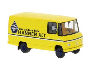 Mercedes L 406 D skříň, Harald Ertl, 1967 Brekina 36855