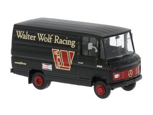 Mercedes L 406 D skříň, Walter Wolf Racing, 1967 Brekina 36857