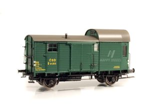 služební vůz k nákladnímu vlaku D ČSD Brawa 49431