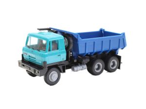 Tatra 815 6x6 tyrkysová/modrá sklápěč S1 stavebnice IGRA MODEL 66818155