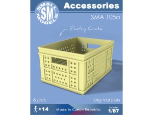 přepravky na pečivo - vysoké (6 ks) Small Models 105a