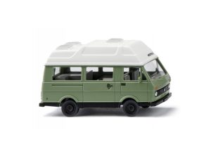 VW LT 28 obytný vůz světle zelený Wiking 26901