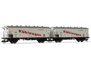 set chladírenských vozů řady Gfkhs Saarbrücken Kühlwagen DRG Arnold HN9721