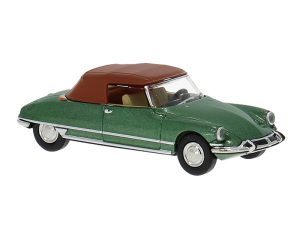 Citroen DS 19 kabriolet zelený, 1963 Brekina 14238