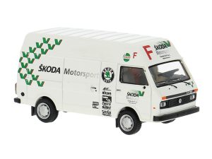 VW LT skříň, Škoda Motorosport, 1975 Brekina 34957