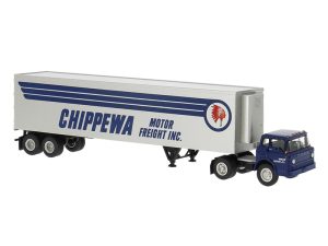 Ford C-serie skříňový návěs Chippewa, 1970 Brekina 86329