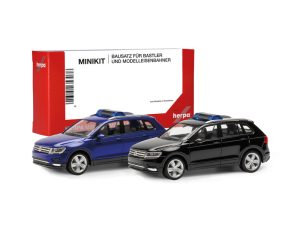 MiniKit VW Tiguan modrý + černý Herpa 013109-003