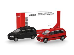 MiniKit Opel Zafira černý + červený Herpa 013932-002