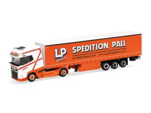 DAF XG+ plachtový návěs Ludwig Pall Herpa 319126
