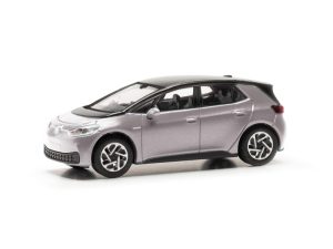 VW ID.3 stříbrná metalíza Herpa 431101-003