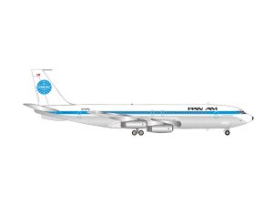 B707-320 Pan Am Jet Clipper Fleetwing Herpa 573696