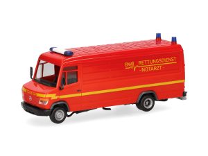 MB Vario skříň záchranáři Bundeswehr / Hamburg Herpa 700894
