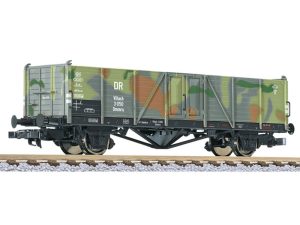 otevřený vůz Ommru Villach maskovaný DRB II.epocha Liliput L235280