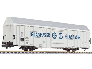 zavřený velkoprostorový vůz Hbbks DB GLASFASER III.epocha (dlouhý) Liliput L235801