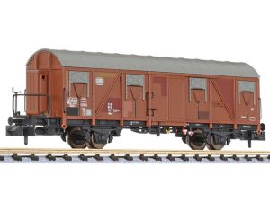 zavřený vůz s plošinou pro brzdaře Gbs 245 DB IV.epocha Liliput L265030