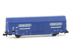 zavřený velkoprostorový vůz Hbks DB EUROPLASTIC IV.epocha (krátký) Liliput L265806