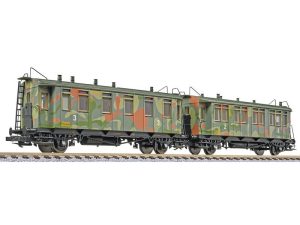 dvojice zásobovacích maskovacích vozů DRB II.epocha Liliput L330518