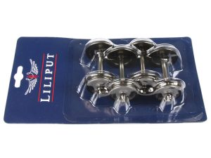kovové dvojkolí na vagóny průměr 31mm (4 ks) Liliput L999300
