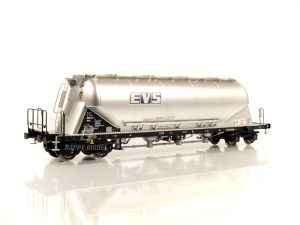 vůz na přepravu cementu Uacns EVS stříbrný VI.epocha Nürnberger Modelleisenbahnen 503804
