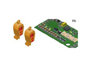 2 elektrické koncové svítilny FR s digitálním dekokérem Nürnberger Modelleisenbahnen 950084