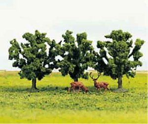 keře zelené 5ks Noch 25410