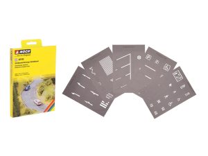 vodorovné dopravní značení - šablony Noch 60745